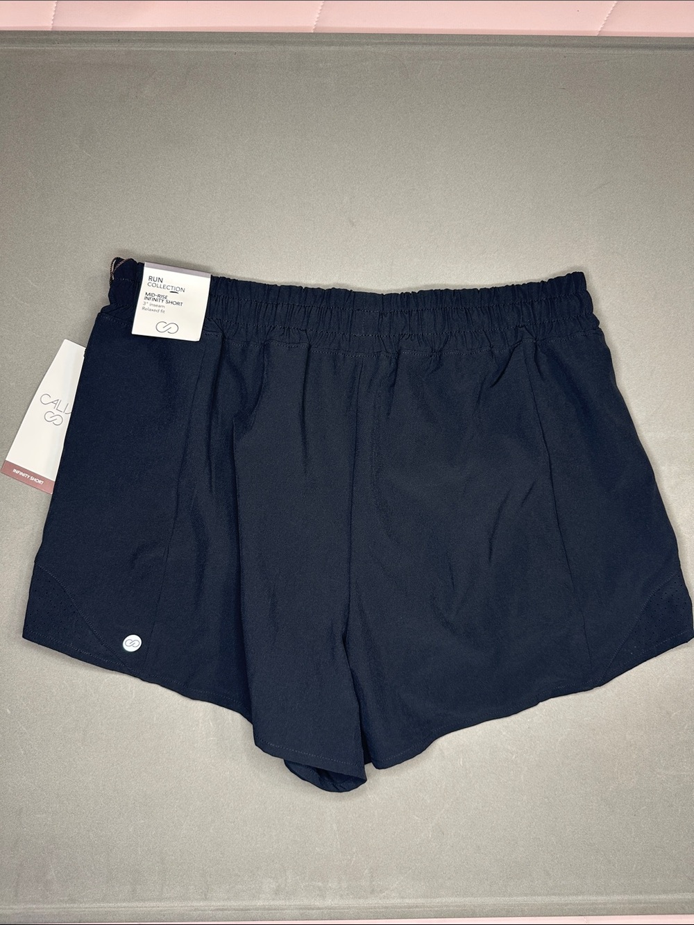 CALIA Women's Mid Rise Infinity Run Short - S - Picture 4 of 8